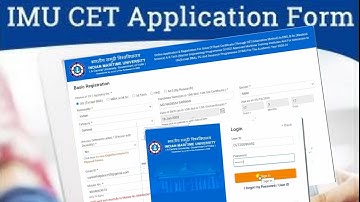 How to fill IMU CET form 2020 step by step full update details in hindi 2020