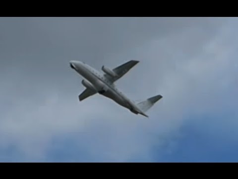 Dornier 328 Jet Takeoff At Farnborough Airshow 2016