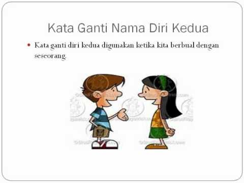  kata  ganti nama  diri kedua 1 wmv YouTube