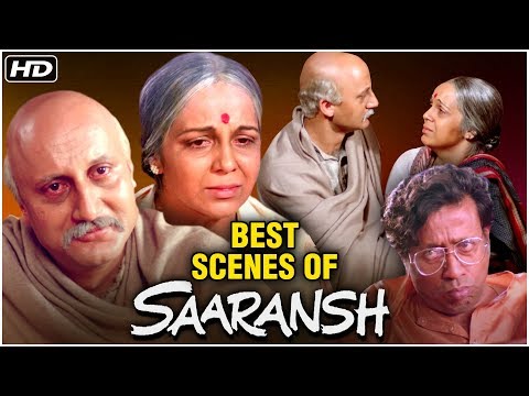 Best Scenes Of Saaransh | Mahesh Bhatt | Anupam Kher, Rohini Hattangadi | #37YearsOfSaaransh