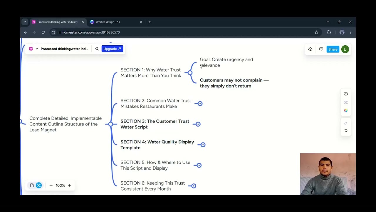 Lead magnet creation video for Processed Drinking Water Industry