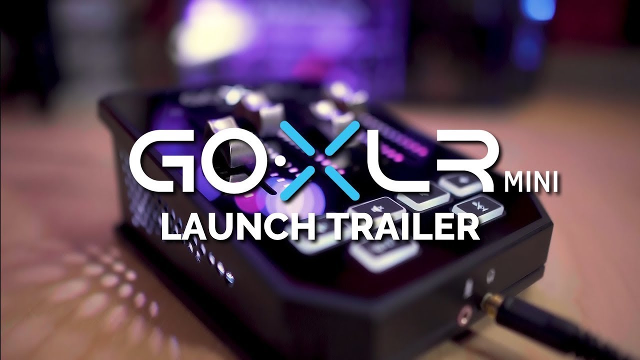 TC HELICON GO XLR mini ゲーム配信のために開発されたミキサー 動画
