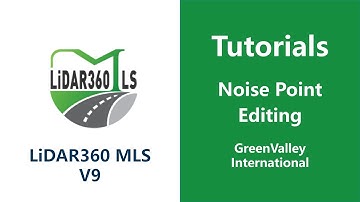 Gaussian Splatting Reconstruction | Noise Point Editing | LiDAR360MLS