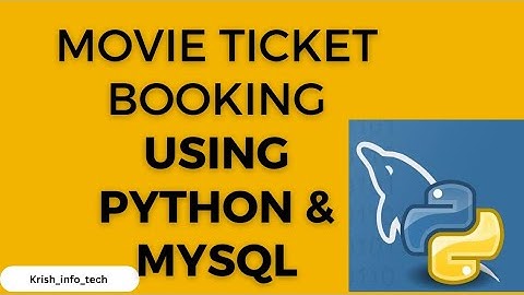Proyek Pemesanan Tiket Film Menggunakan Python dan MYSQL || COD di situs web saya