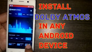 how to install dolby atmos in android