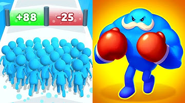 Count Master VS Punchy Race Max All Levels Gameplay Android,iOS NEW UPDATE