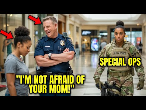 Cop Laughs at Black Girl for Saying Her Mom's in Special Forces—Until She Walks Onto The Scene