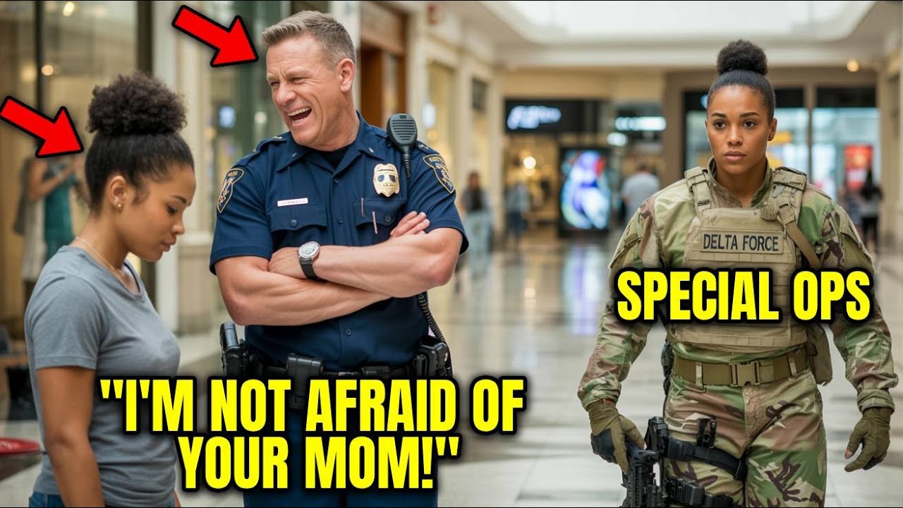 Cop Laughs at Black Girl for Saying Her Mom's in Special Forces—Until She Walks Onto The Scene