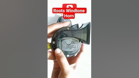 Roots WindTone Horn 12V🔥💯