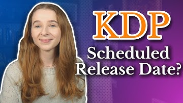 KDP Scheduled Release Date for Paperbacks! | Pre-Orders on Kindle Direct Publishing?