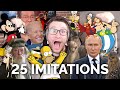 25 imitations en 5 min