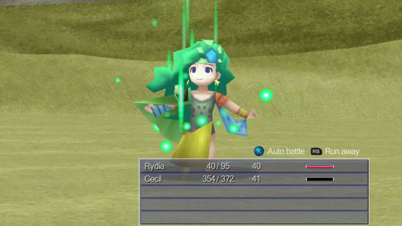 Playing Final Fantasy IV 3D Remake #2 Rydias Our Girl