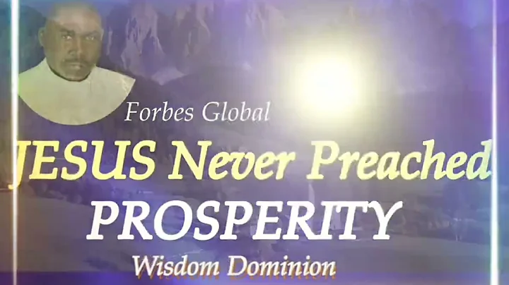 Jesus Never Preached Prosperity PRT.1: Joseph Forb...