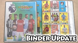 *NEW* ADRENALYN XL 2024 Premier League Binder Update | Golden Ballers & Invincible Card