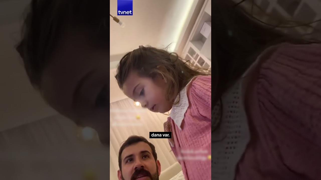 Kızına İslam dininde Noel olmadığını anlattı 