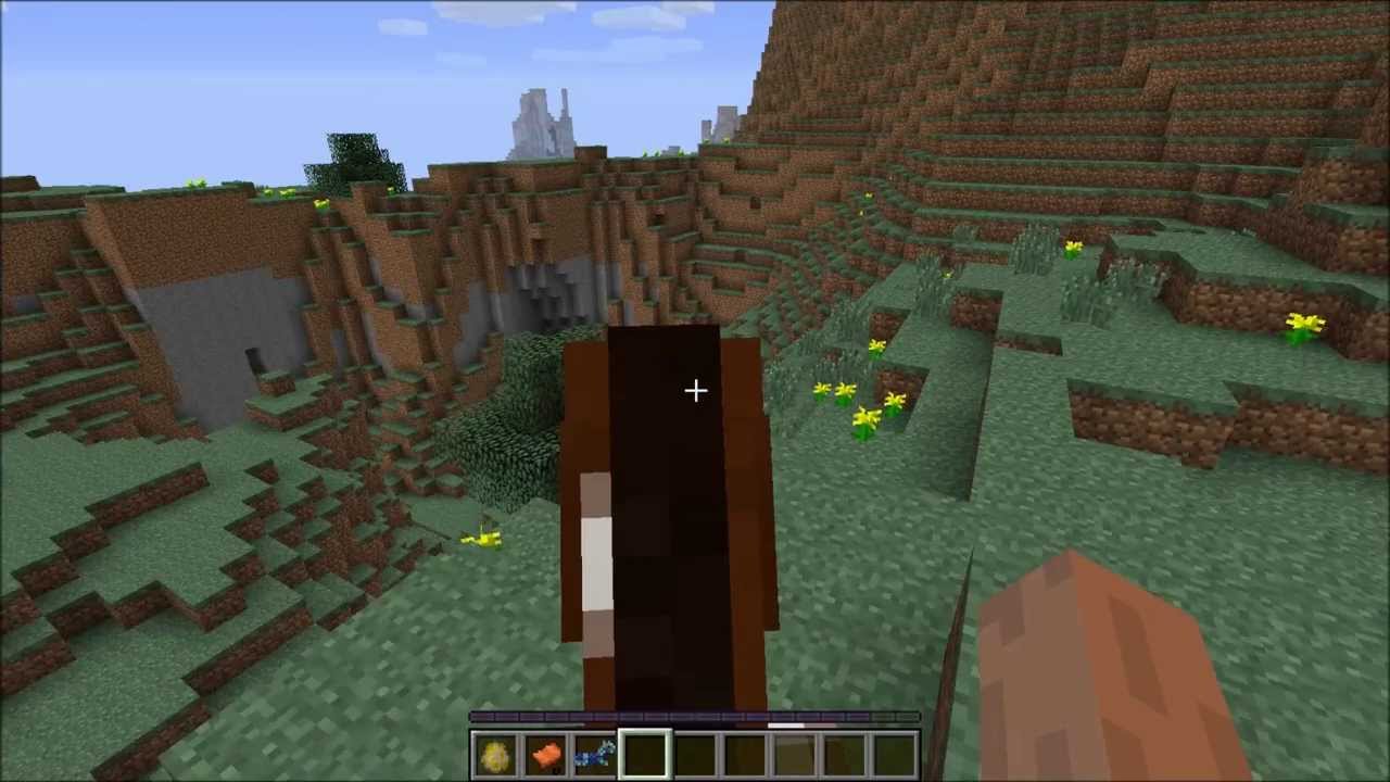 how to ride a horse in minecraft YouTube