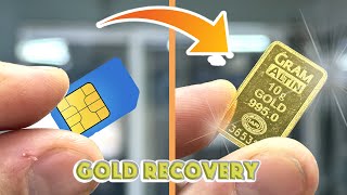 Do you think there is gold in the sim card? (Gold Recovery)