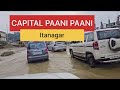 Flood situation in the ICR(Itanagar) // Earth cutting // No proper drainage system