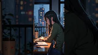 Rainy Night Coding Vibes 🌧️💻✨ | Anime Edit #Shorts