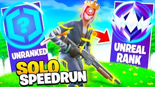 Unranked to UNREAL SOLOS SPEEDRUN in Chapter 5 Fortnite Ranked! by Brecci 249,862 views 5 months ago 23 minutes