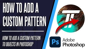 How to Add a Custom Pattern to Text/Objects in Photoshop