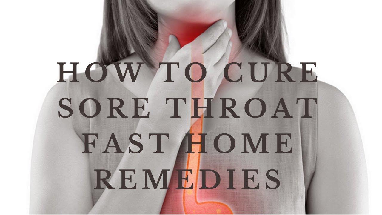 How To Cure Sore Throat Fast Home Remedies Asmr Balanced Genesis