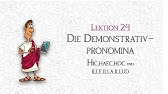 Demonstrativpronomen So Deklinierst Du Sie Latein Duden Learnattack Youtube