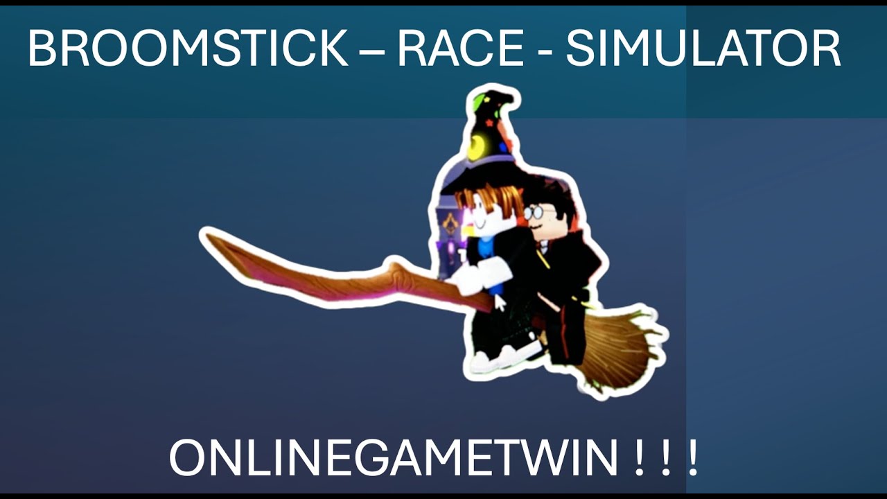 OGT: Broomstick Race Simulator - YouTube