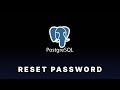 🔒 Cambiar Contraseña en PostgreSQL Fácil y Rápido 🚀 | Guía Paso a Paso