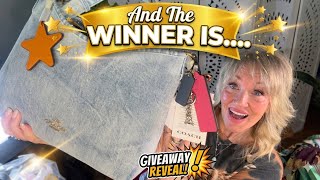 COACH PURSE Giveaway Reveal!
