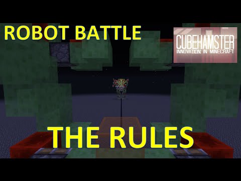 Slime Block Robot Battle: Tournament Rules @cubehamster