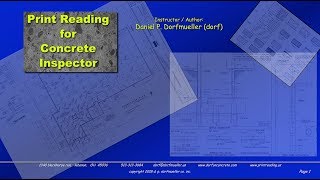 Print Reading for Concrete Inspectors