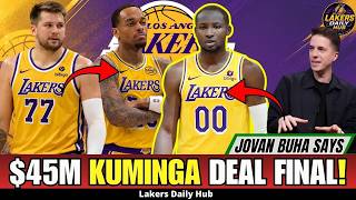 LAKERS $45M KUMINGA DEAL FINAL! 😱 TREY MURPHY & PJ WASHINGTON TRADE BOMBS 💣