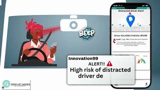 Innovation99 distracted driver monitoring and alerts screenshot 1