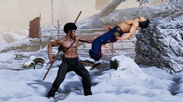 Jim Kelly vs Jackie Chan | American Karate -  Shaolin vs Wutang 2 ジャッキー・チェン 成龍 醉拳