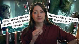 reading the bizarre tiktok monster romance so you don't have to