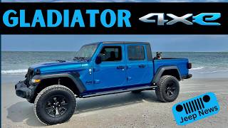 Jeep Gladiator 4xe Coming Soon | Wrangler 4xe Getting Additional HP and Torque #jeepnews