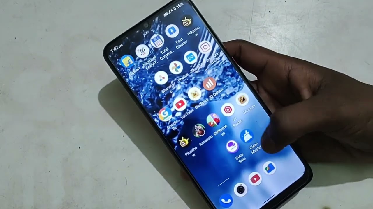 Lava Z71 mein 3 button navigation set kaise kare, Navigation settings Lava Z71