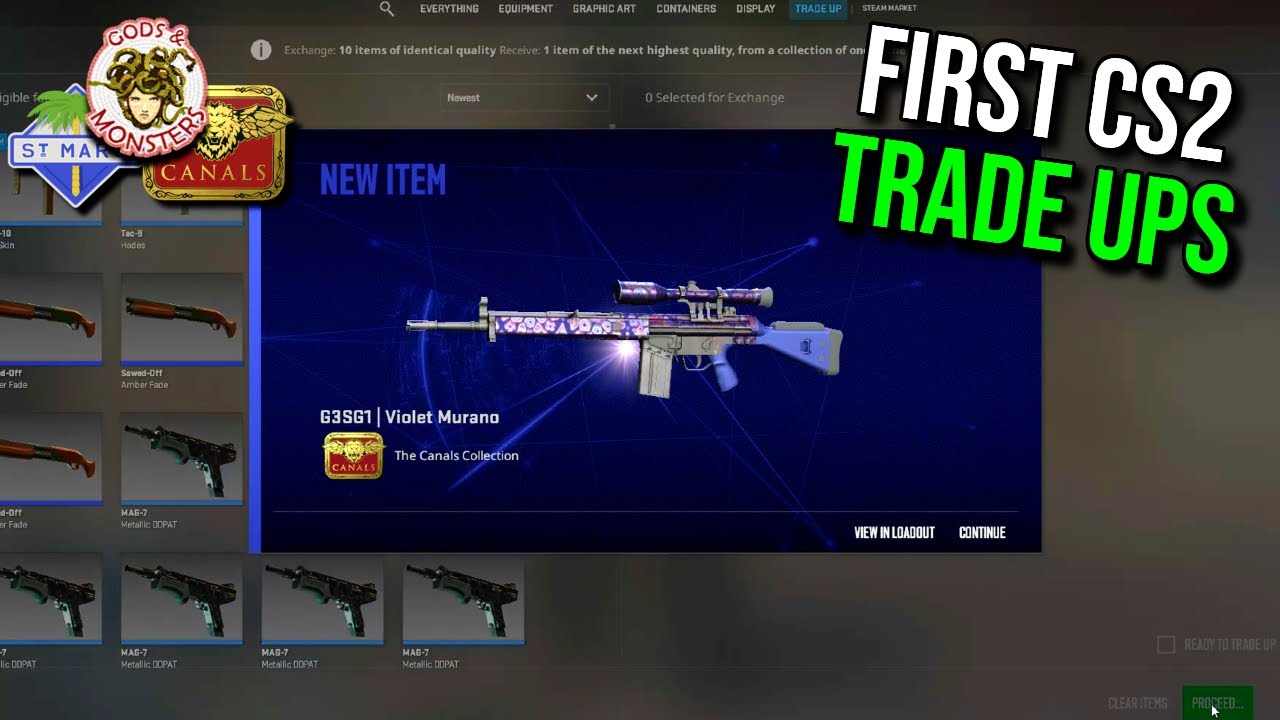 CS2 FIRST Risky Trade Ups for old CSGO Collections - YouTube