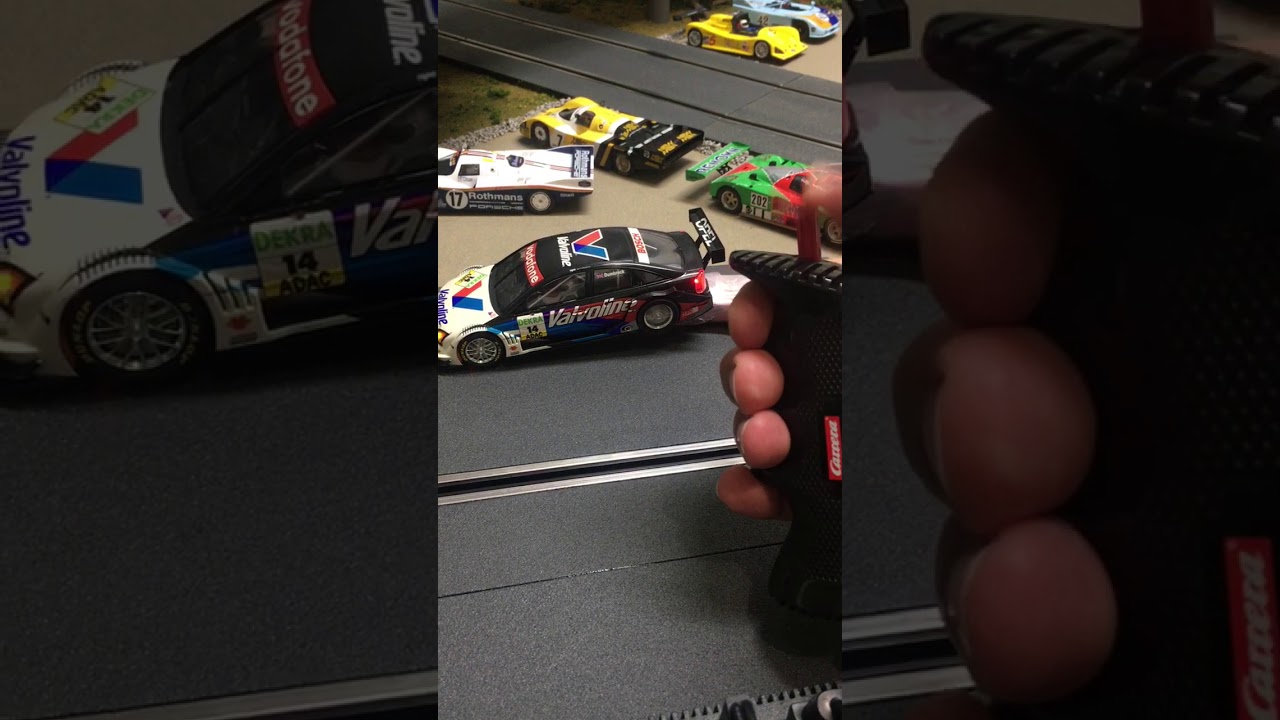 Carrera slot track with Carrera Controller