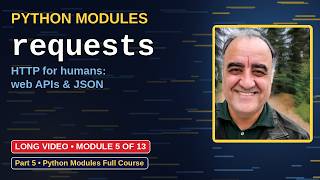 Python requests Module Tutorial | Python Modules Course (Module 5 of 13)