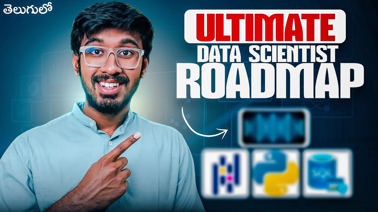 How to Become Data Scientist in 2025🔥. Detailed Roadmap, Projects In Telugu