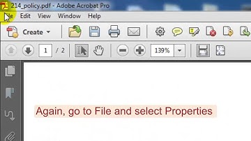 Setting the title and language in a PDF document in Adobe Acrobat Pro