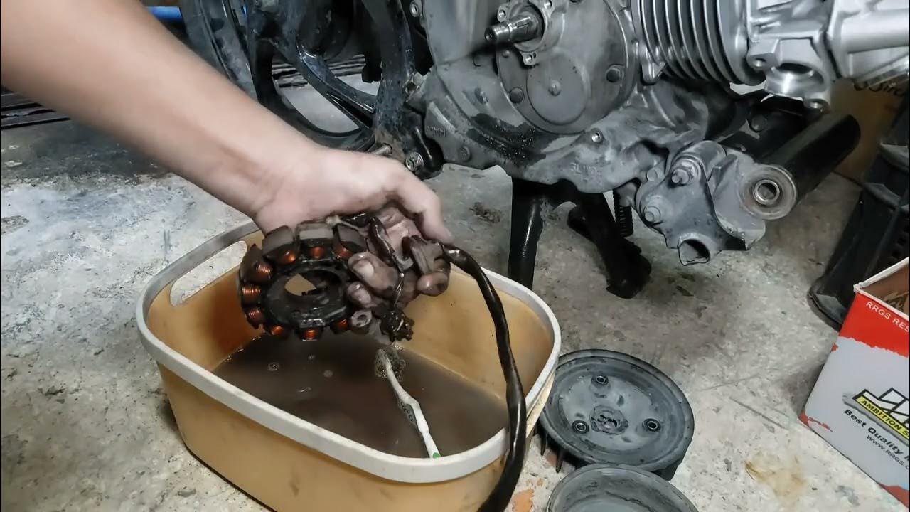 / Stator Cleaning Mio Sporty YouTube