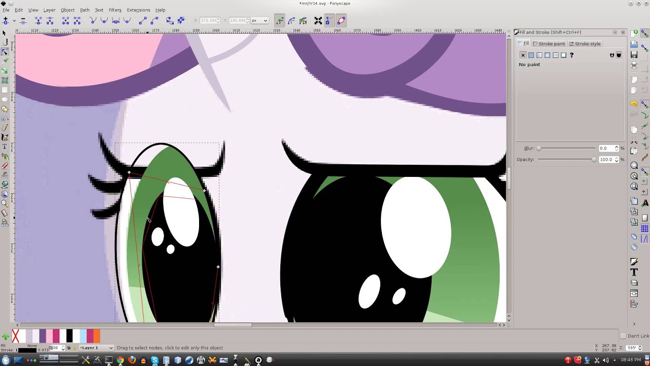 Sweetie Belle Speed Vector