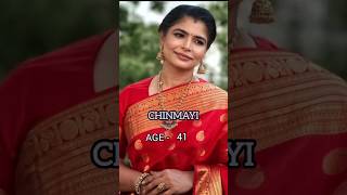 female singers age #thaglife #muththamazhai #chinmayi #dhee🥰✌ Wealth