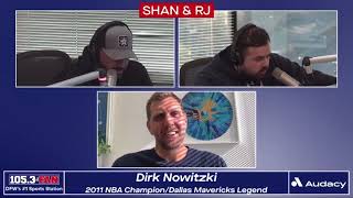 Dirk Nowitzki Interview On 105.3 The Fan (Dallas, TX) - April 6, 2022 screenshot 3