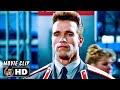 Meeting Soviet Schwarzenegger Scene RED HEAT 1988 Movie CLIP HD 