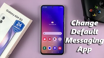 How To Change Default Messages (SMS) App On Samsung Galaxy A54 5G