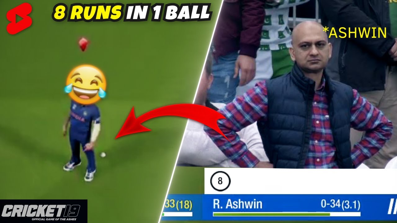 Funny fielding by Virat Kohli🤣 | Funny Cricket 19 